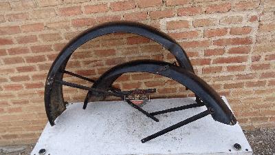 FENDERS MUDGUARD DELANTERO Y TRASERO MOTOCICLETAS  DOUGLAS / MOTOSACOCHE  / NORTON / ARIEL / SAROLEA / TERROT / TRIUMPH OTRAS  AÑOS 1925 A 1935 