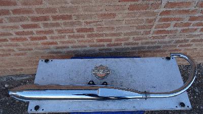 ESCAPE COMPLETO DERECHO  HONDA CD 175cc AÑOS 1967 A 1979 