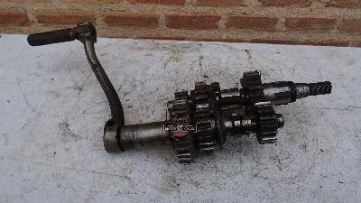 CAJA DE CAMBIOS STURMEY ARCHER HW / LW SET COMPLETO DE ENGRANAJES CON PEDAL DE ARRANQUE . MOTOCICLETAS AÑOS 1920 A 1929 