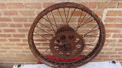  BUJE / RUEDA TRASERA TIPO ALFA MOTOCICLETAS FRANCESAS / BELGAS  AÑOS 1920 A 1929 