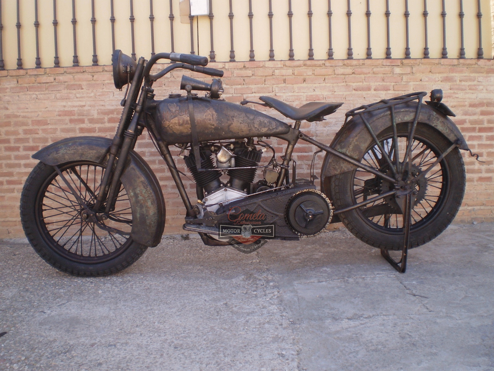 HARLEY DAVIDSON J 1927 1000cc  !