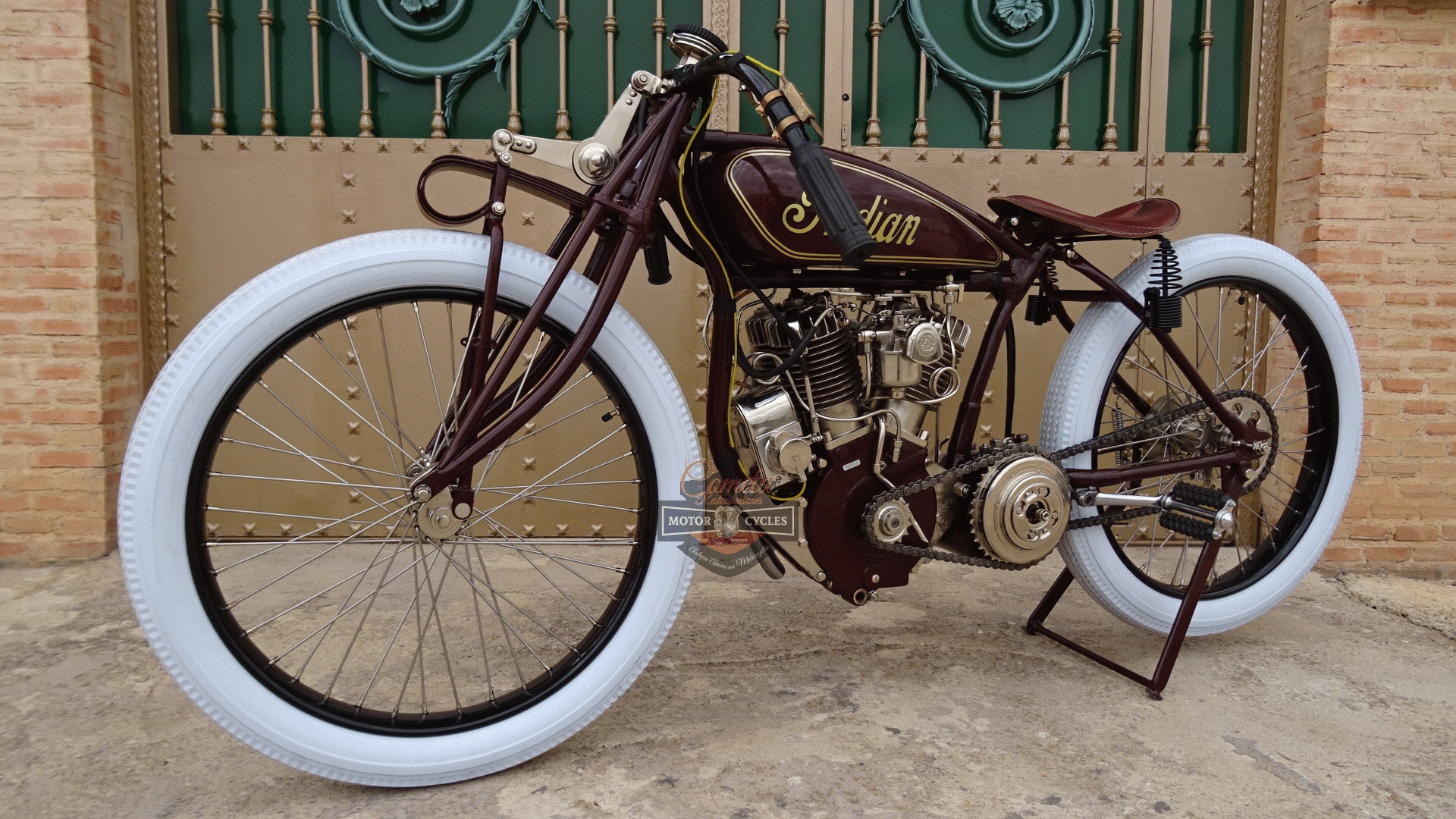 INDIAN POWERPLUS TT RACER AÑO 1920 1000cc