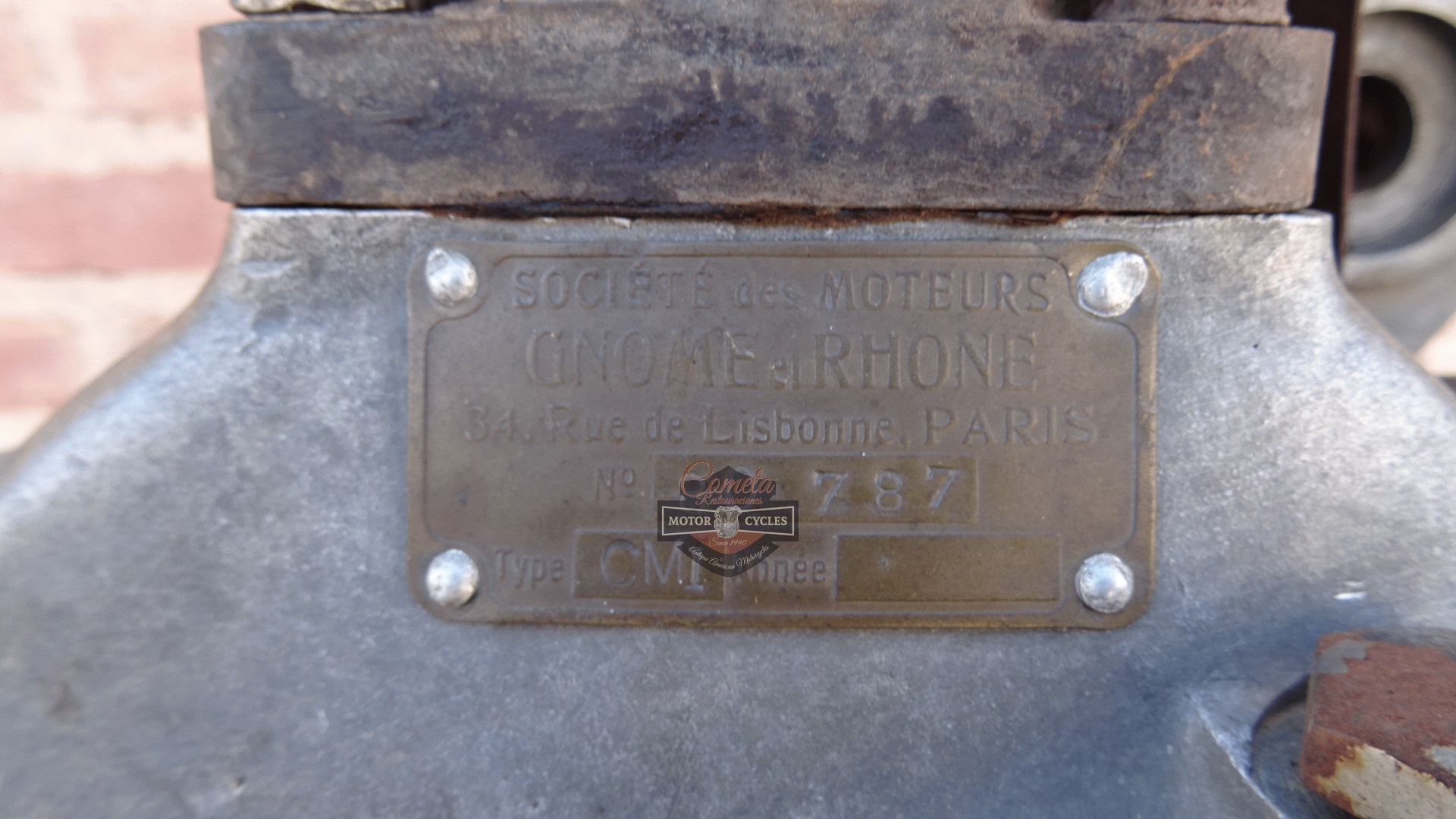 MOTOR GNOME RHONE M1  350 cc año  1929 / 1930 / 1931
