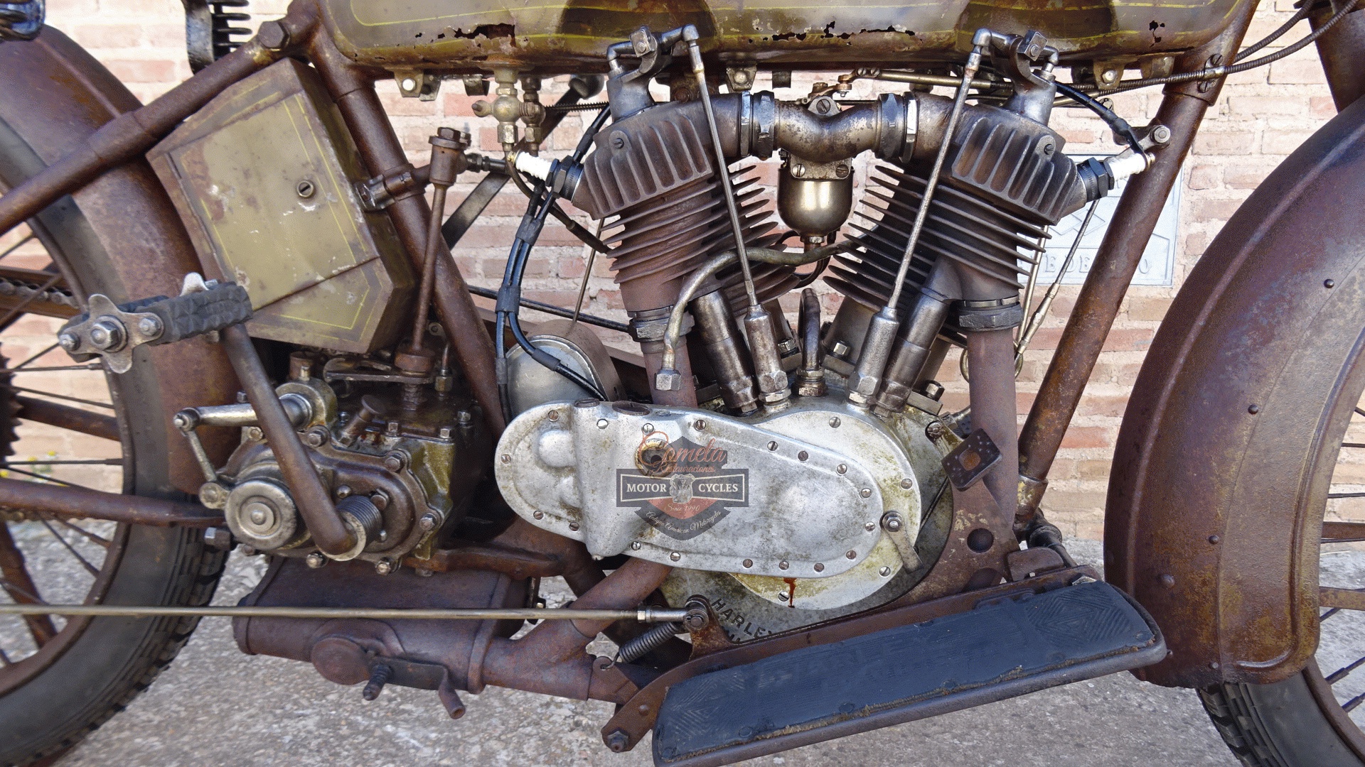 HARLEY DAVIDSON 1920  F MODEL  1000cc IOE BARN FIND 