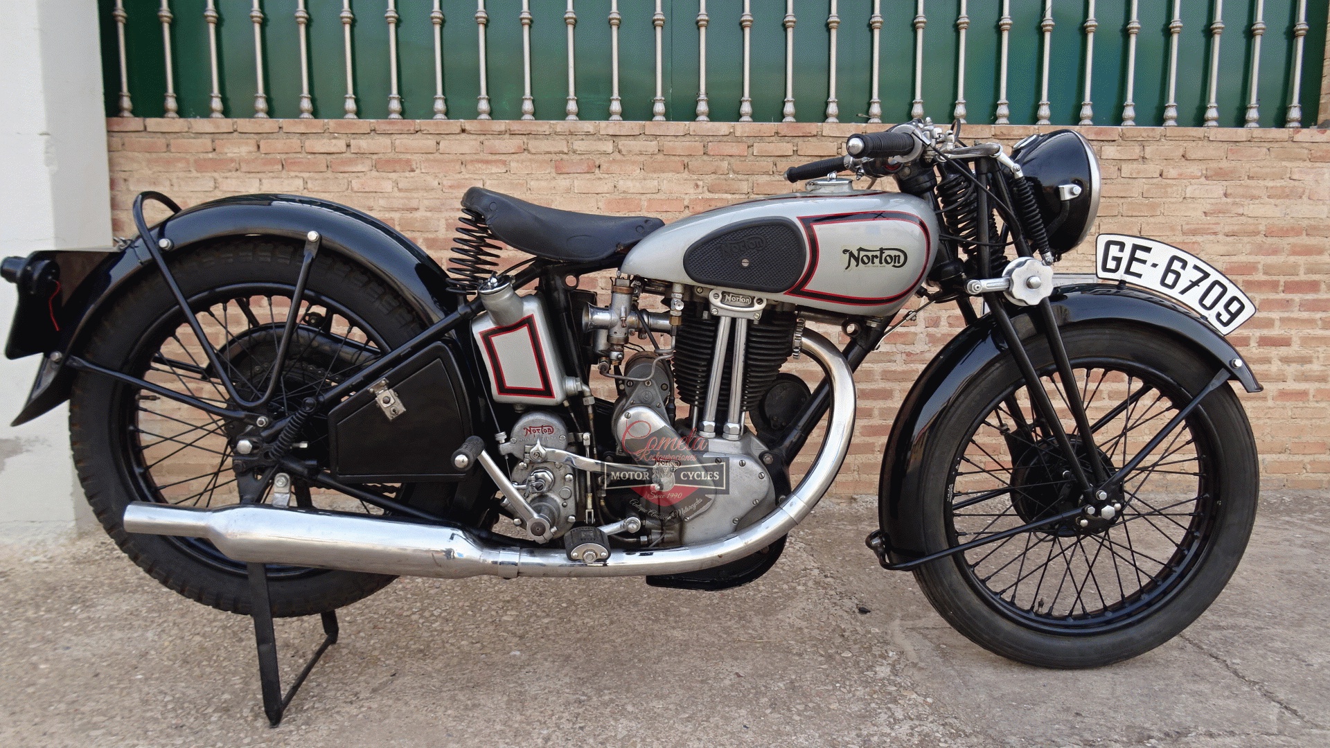 NORTON 18 500cc OHV  AÑO 1938 !