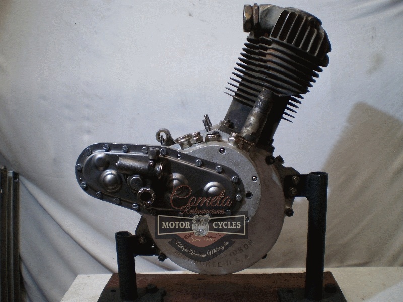 MOTOR HARLEY DAVIDSON J/JD/F /FD 1200cc AÑO 1924  INCOMPLETO !