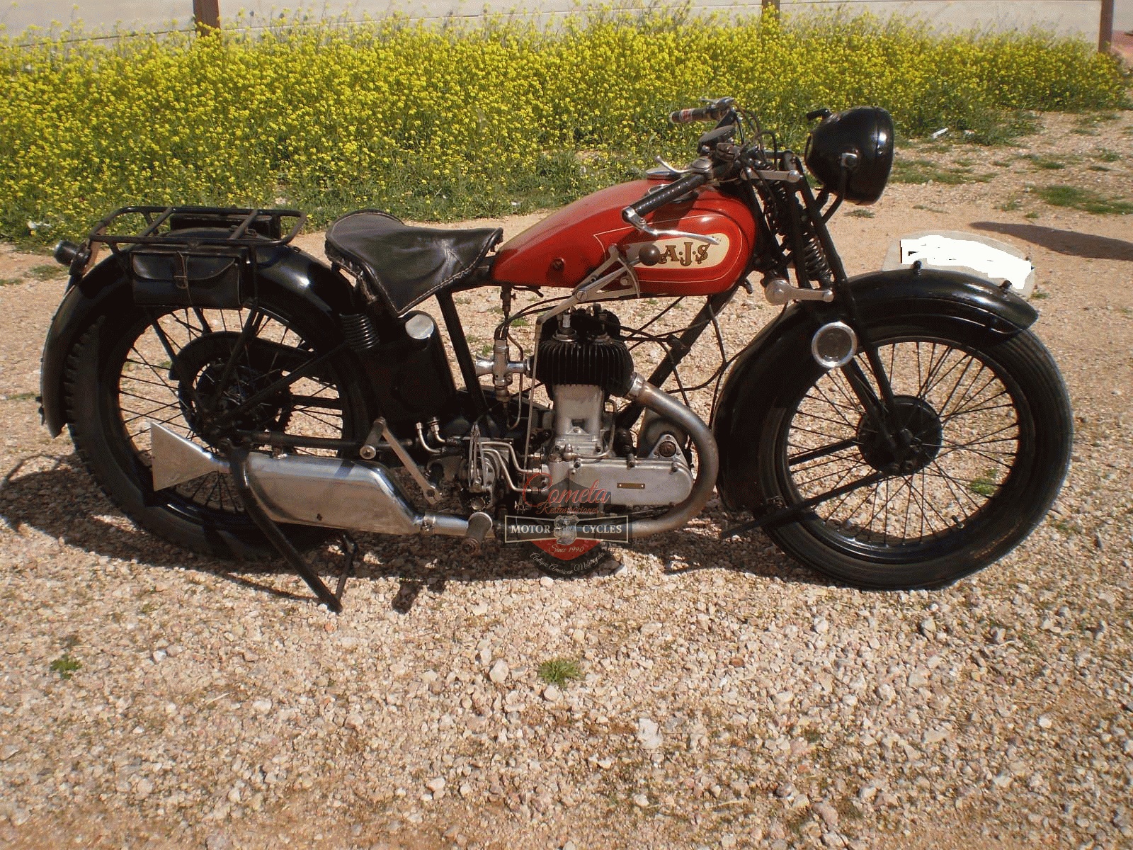 AJS M4 350C.C. AÑO 1929!